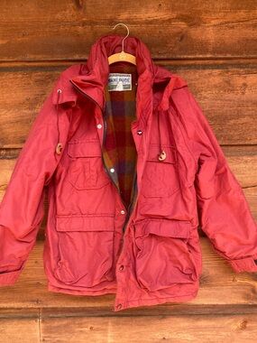 Vintage Winter Hooded Coat